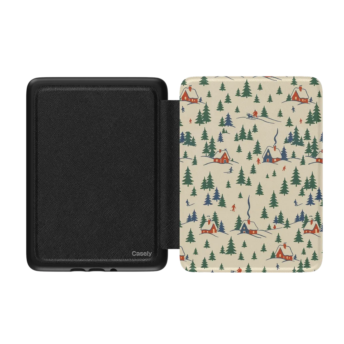 Chalet All Day | Winter Village Kindle Case - Image 5