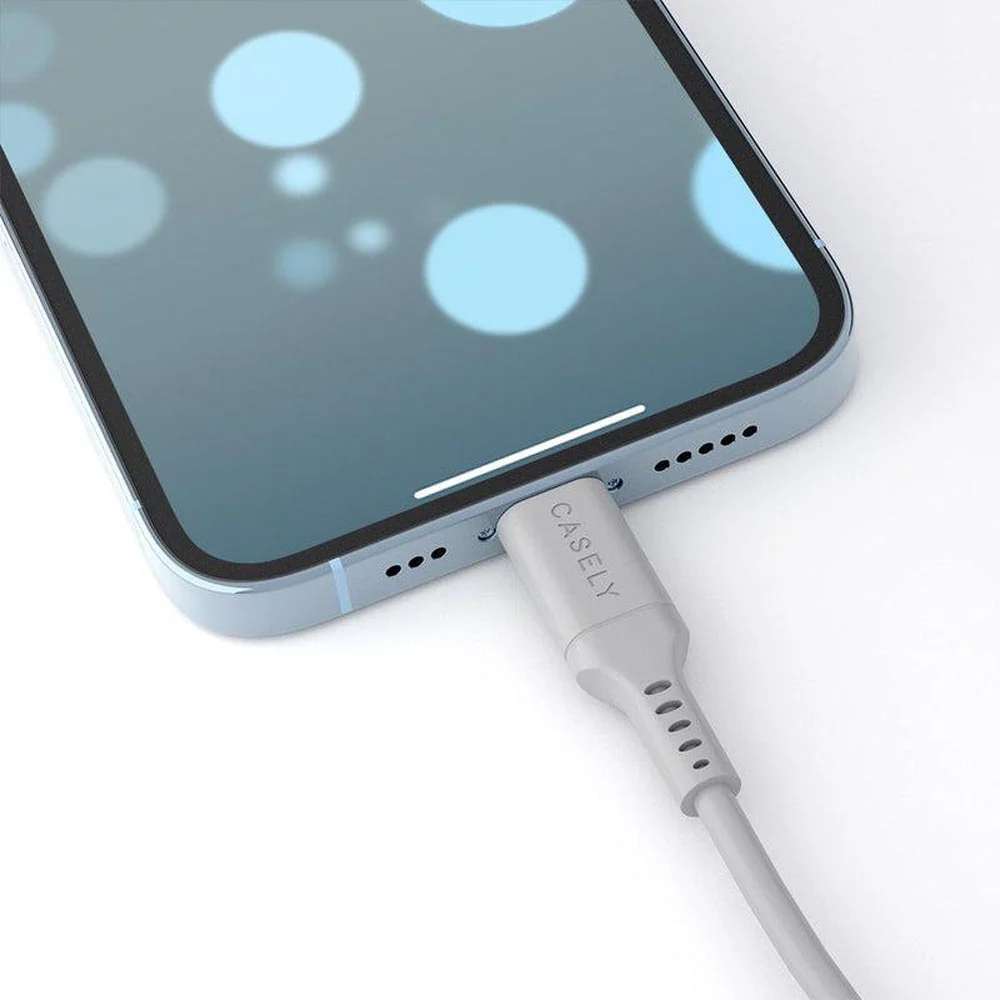 Fast Charging Cable | MFi Certified Lightning to USB-C Cord - White Cord - Image 4