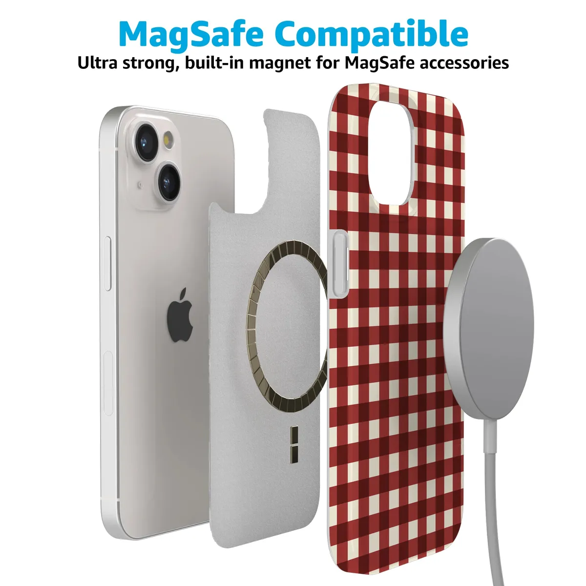 Checked Twice | Red Plaid Case - Image 113