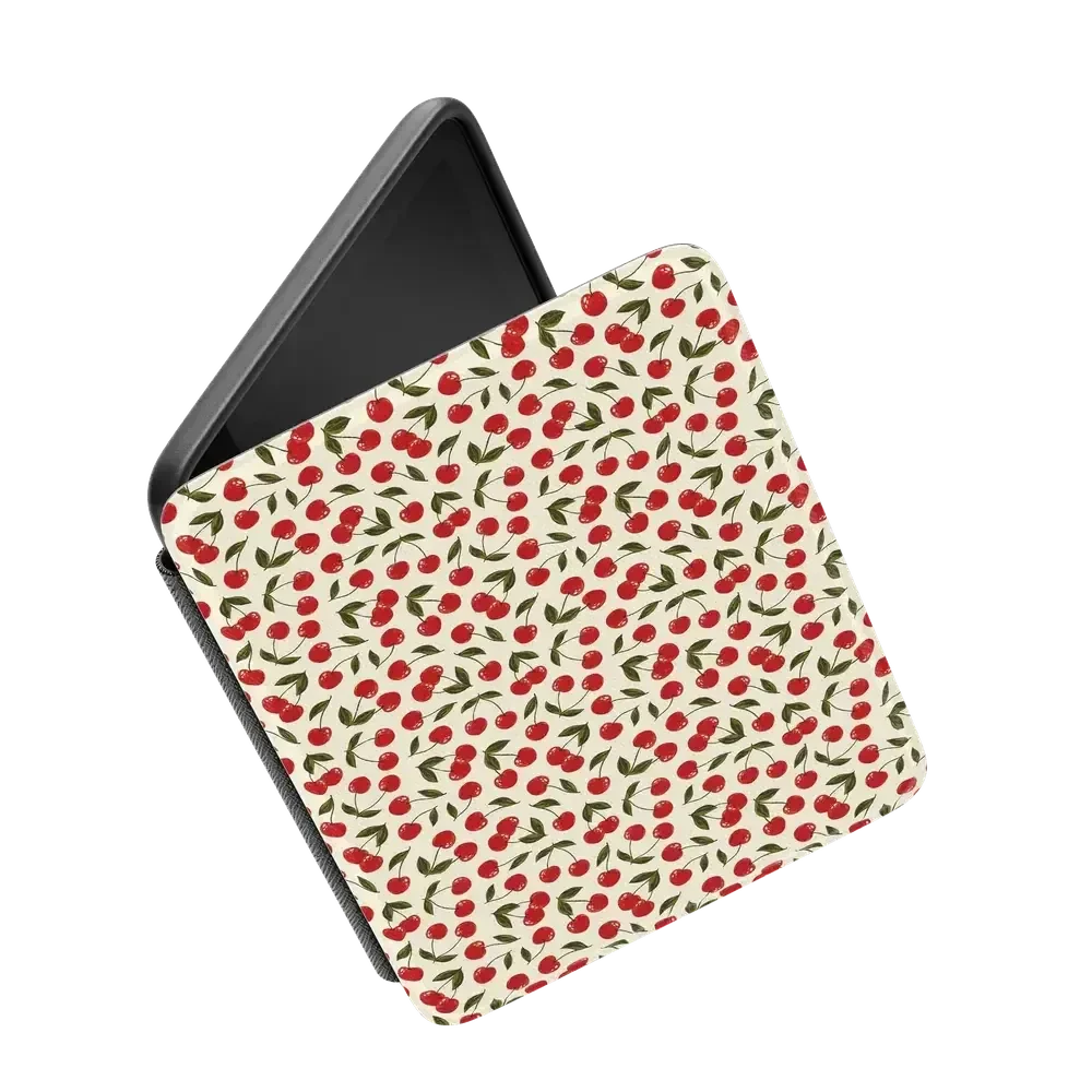 Cherry on Top | Red Cherry Kindle Case - Image 7