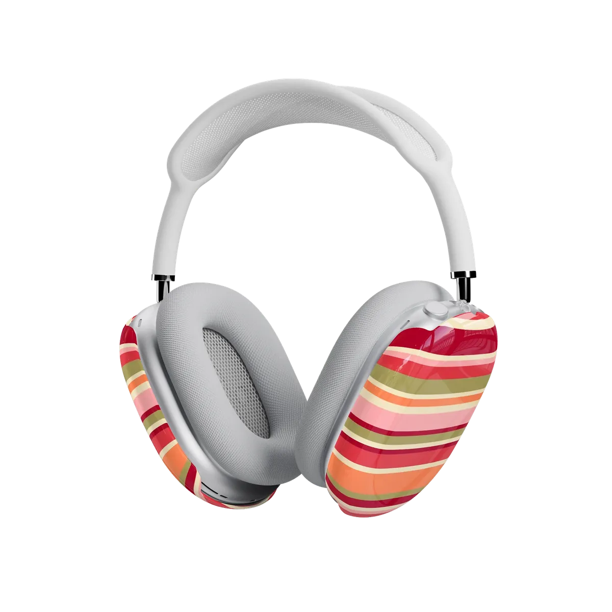 Citrus Stripes | Poolside Print AirPods Max Case - Image 2