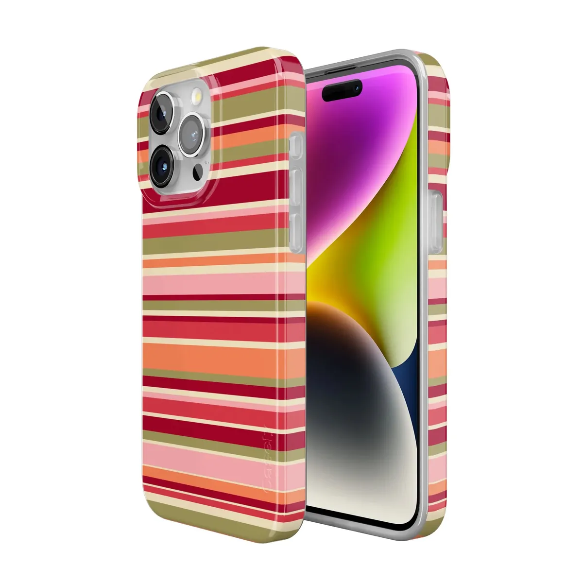 Citrus Stripes | Poolside Print Case - Image 102