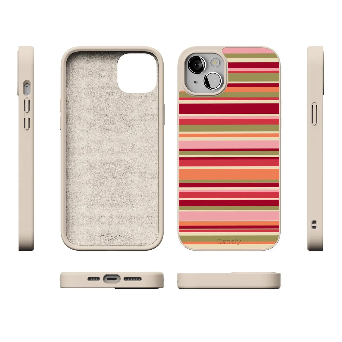 Citrus Stripes | Poolside Print Case - Image 207