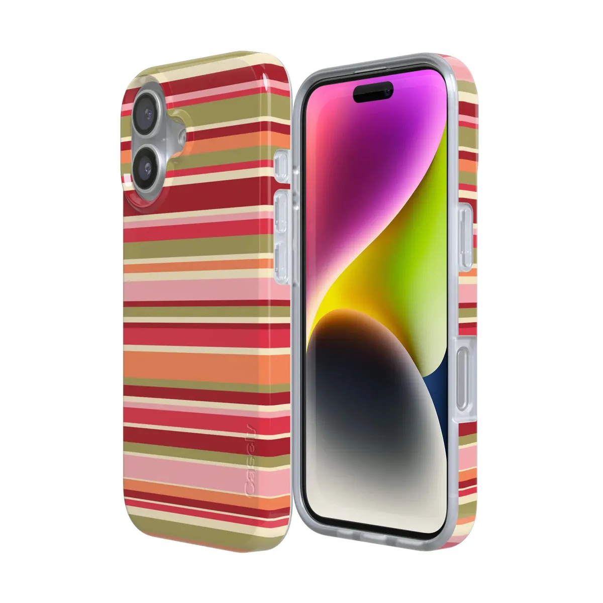Citrus Stripes | Poolside Print Case - Image 92