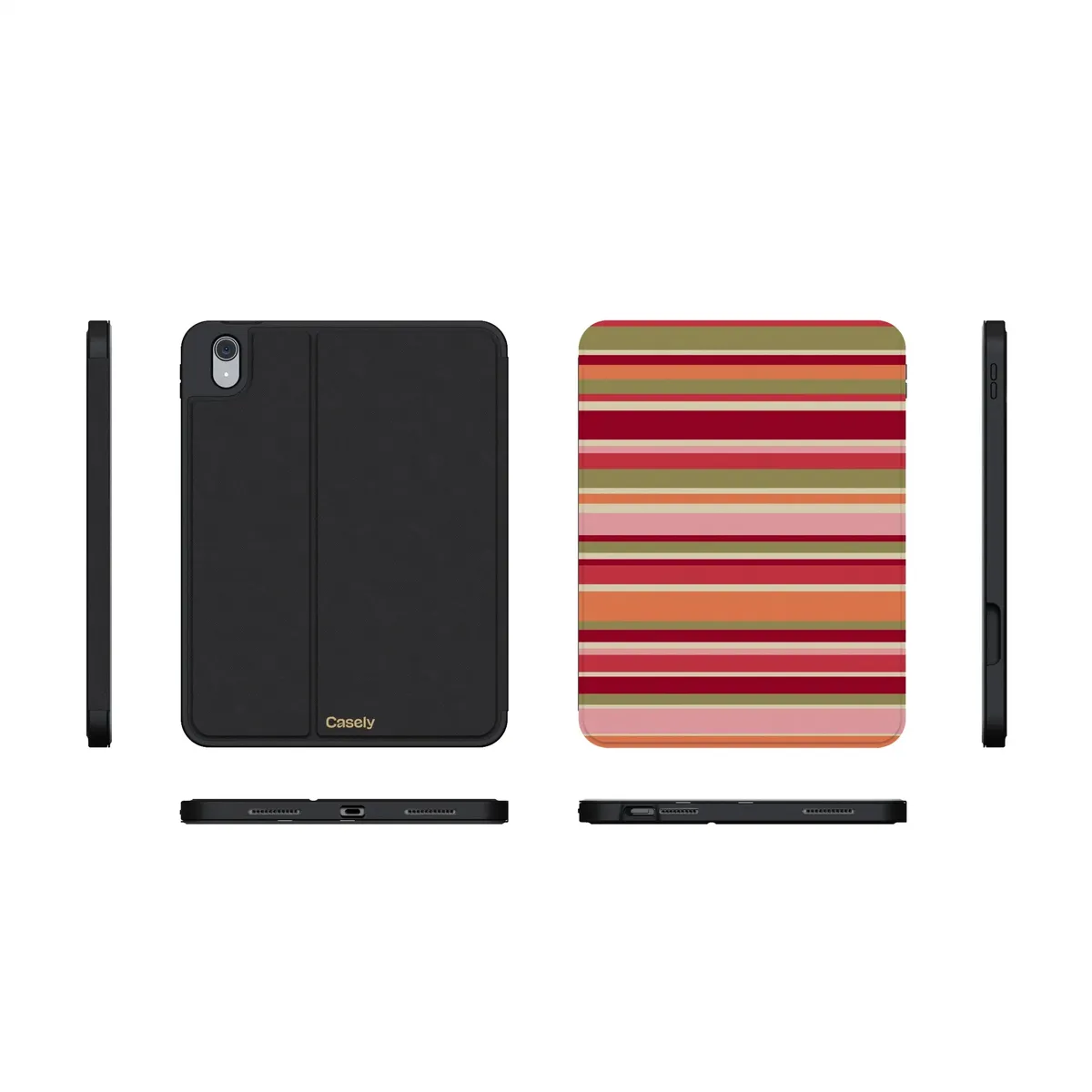Citrus Stripes | Poolside Print iPad Case - Image 21