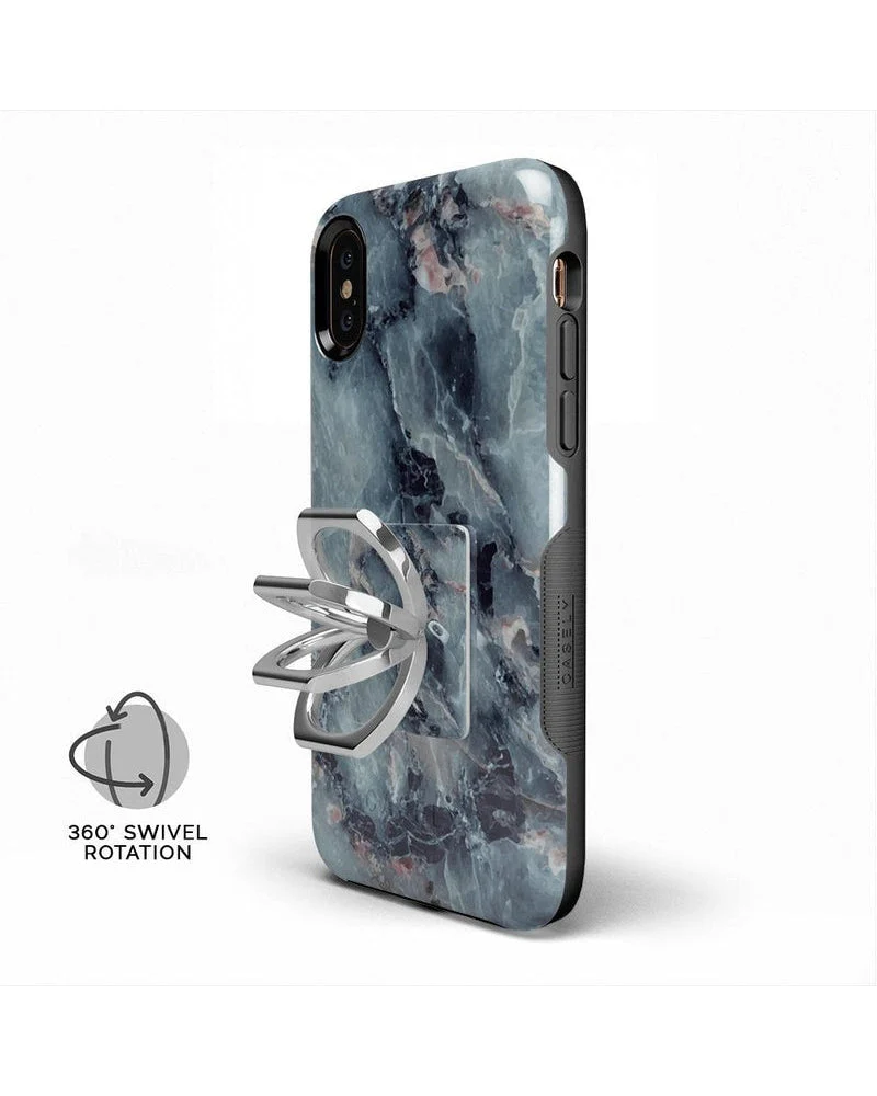 Deep Sea | Blue Marble Phone Ring - Image 5