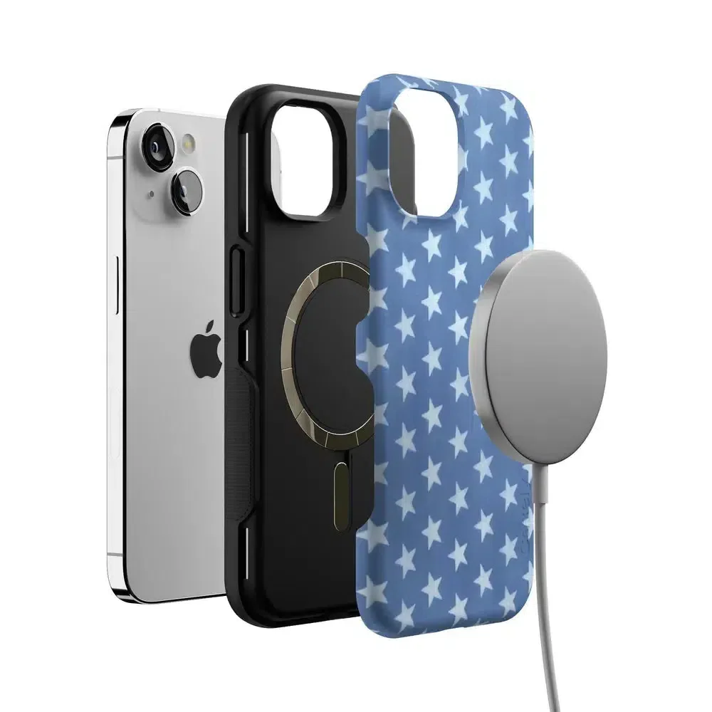 Coastal Blues | Denim Stars Case - Image 101