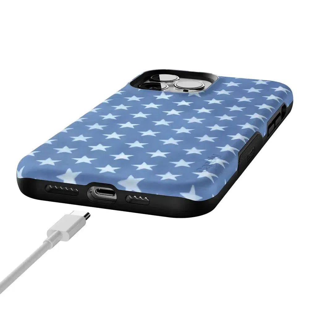 Coastal Blues | Denim Stars Case - Image 112