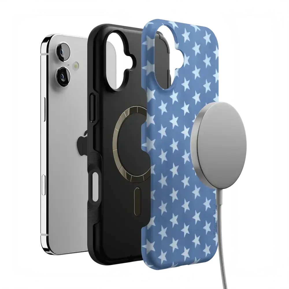 Coastal Blues | Denim Stars Case - Image 155