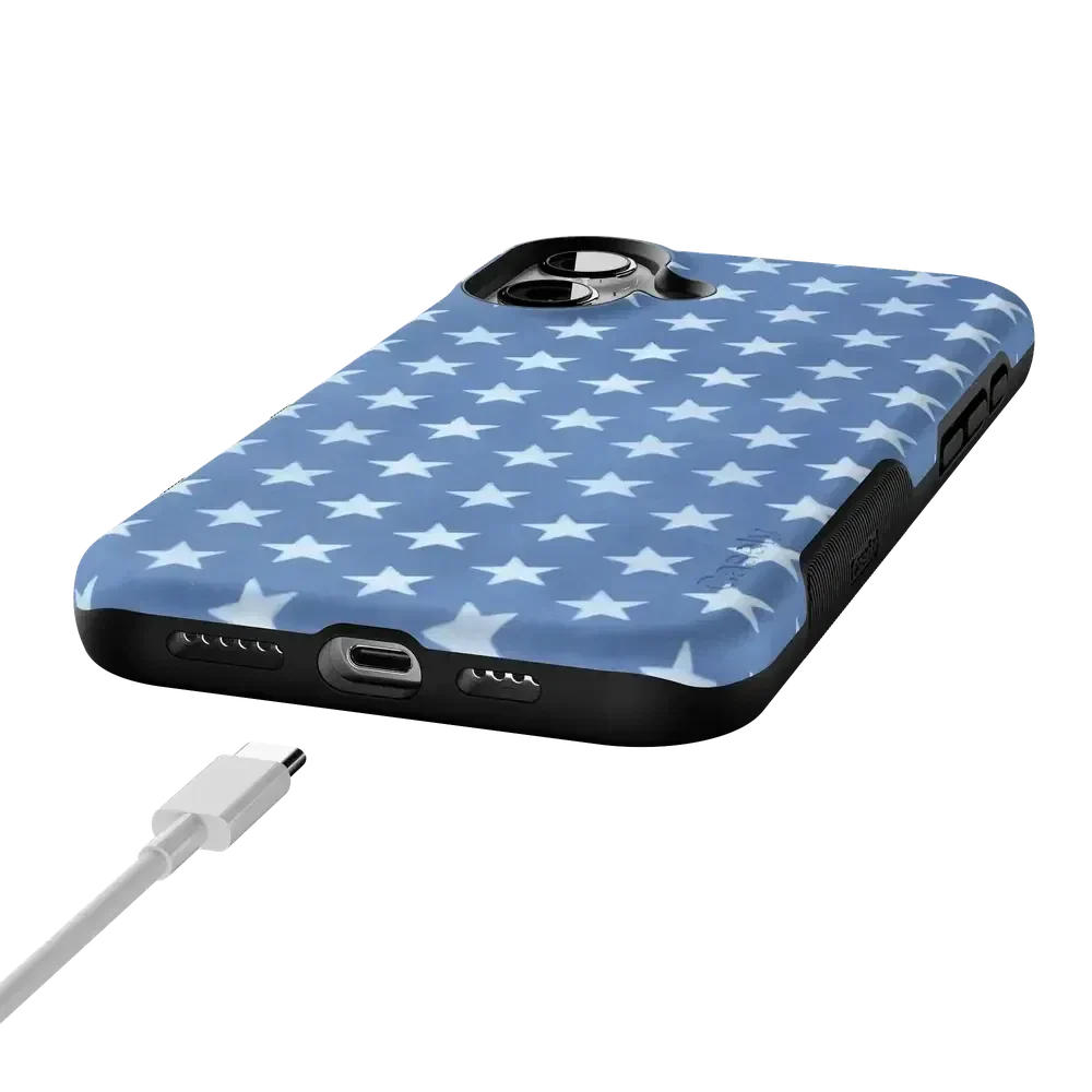Coastal Blues | Denim Stars Case - Image 156