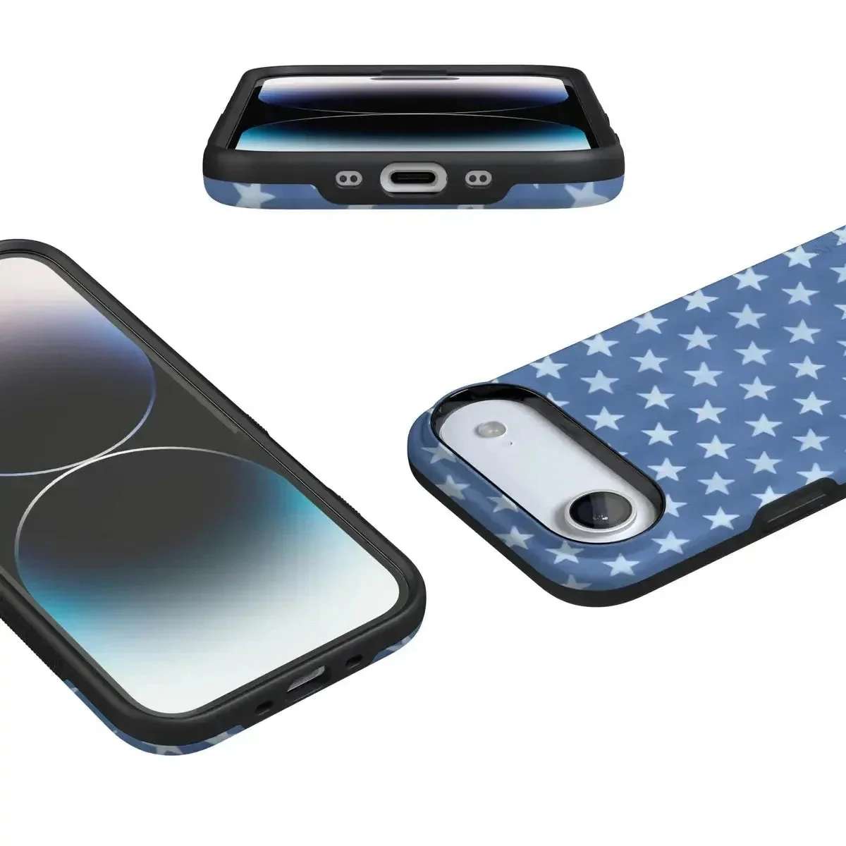 Coastal Blues | Denim Stars Case - Image 169