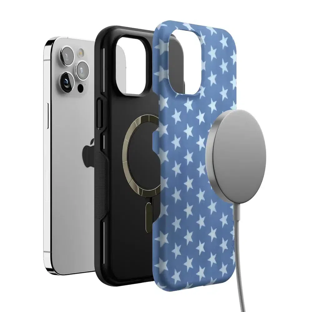 Coastal Blues | Denim Stars Case - Image 91