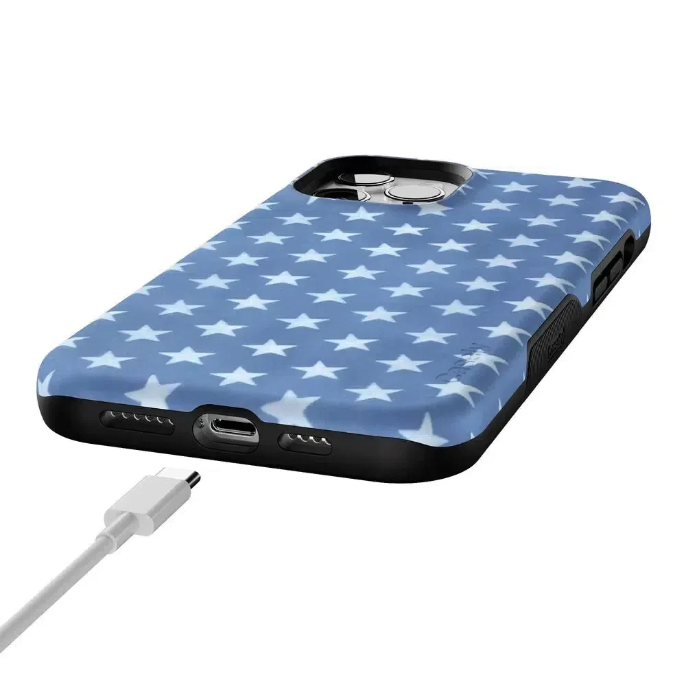 Coastal Blues | Denim Stars Case - Image 92