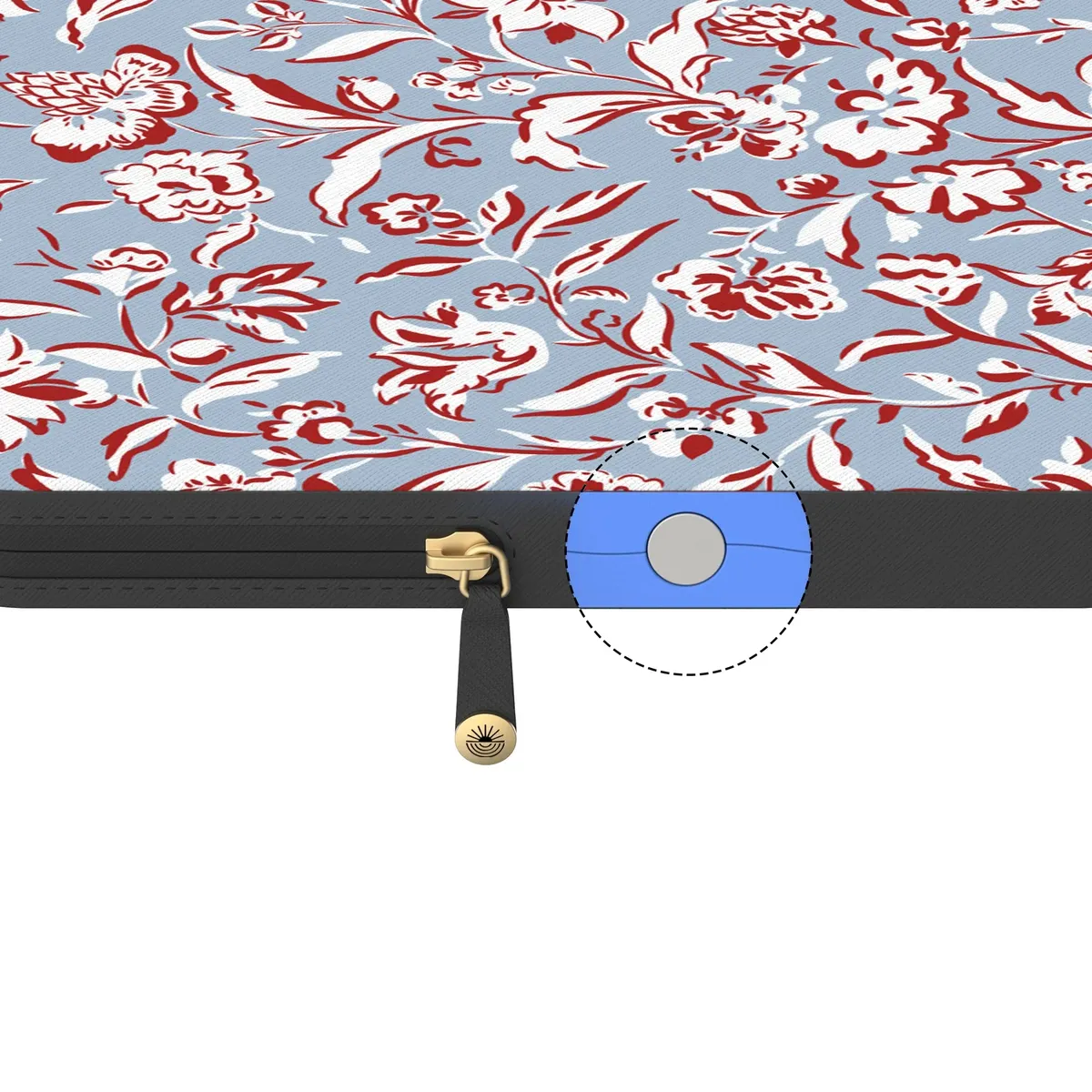 Coastal Carolina | Painted Flowers Laptop Case - Image 15