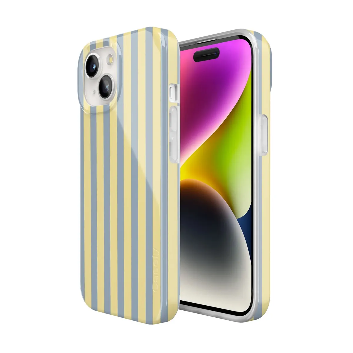 Coastline Stripes | Blue & Yellow Case - Image 102