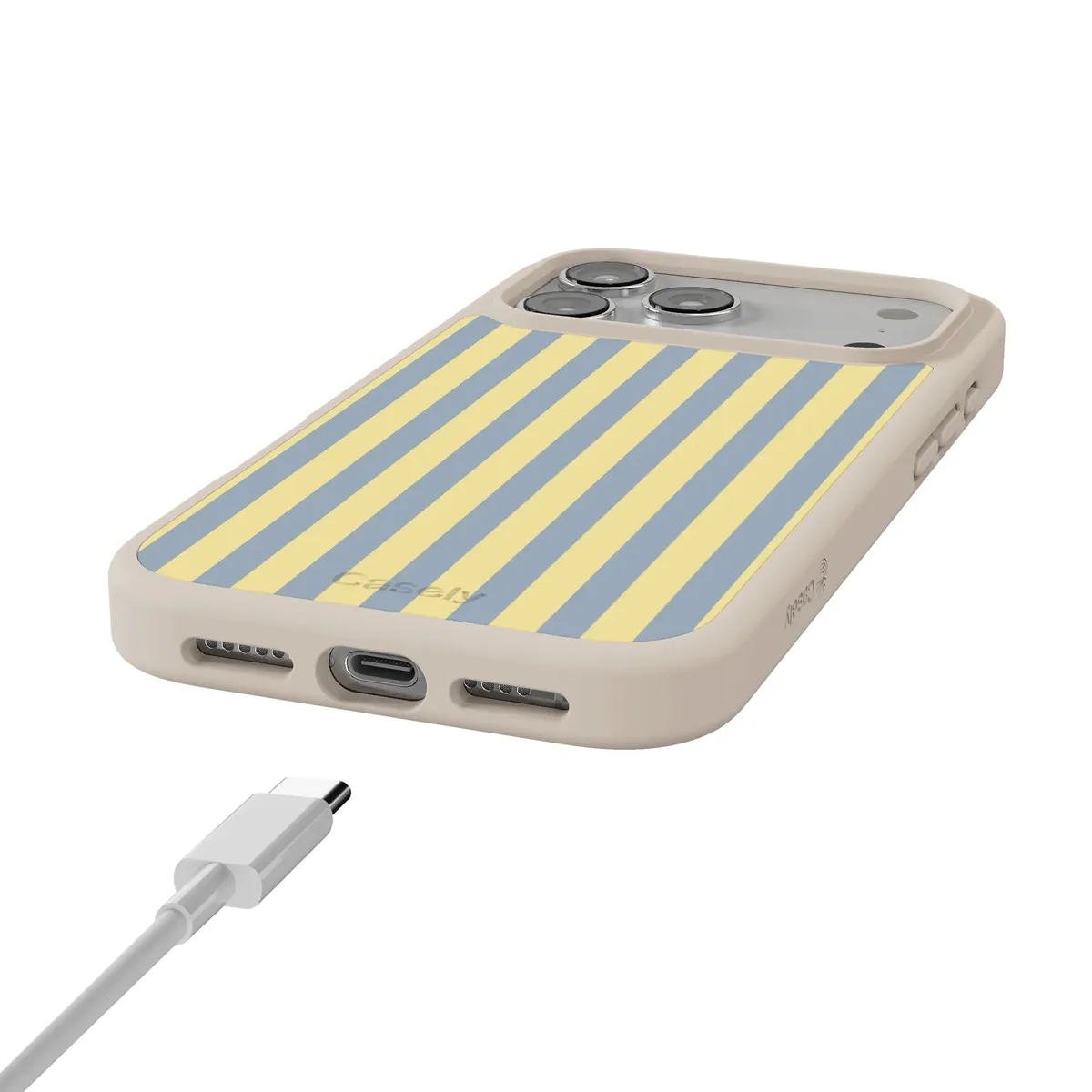 Coastline Stripes | Blue & Yellow Case - Image 168