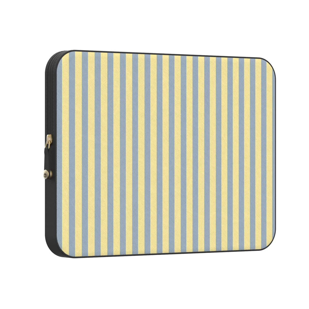 Coastline Stripes | Blue & Yellow Laptop Case