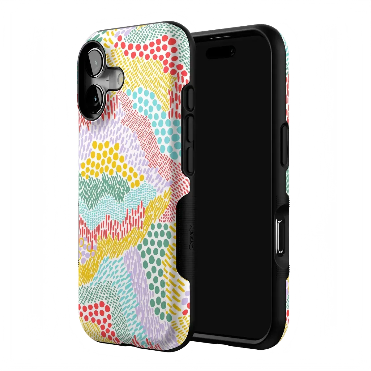 Color Me Happy | Pattern Colorblock Case - Image 142