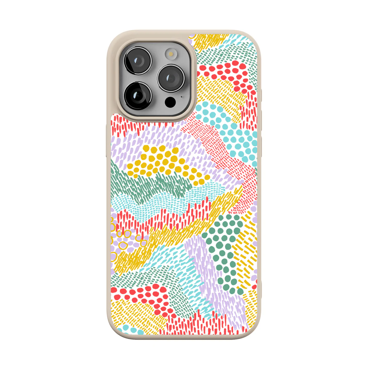 Color Me Happy | Pattern Colorblock Case - Image 173