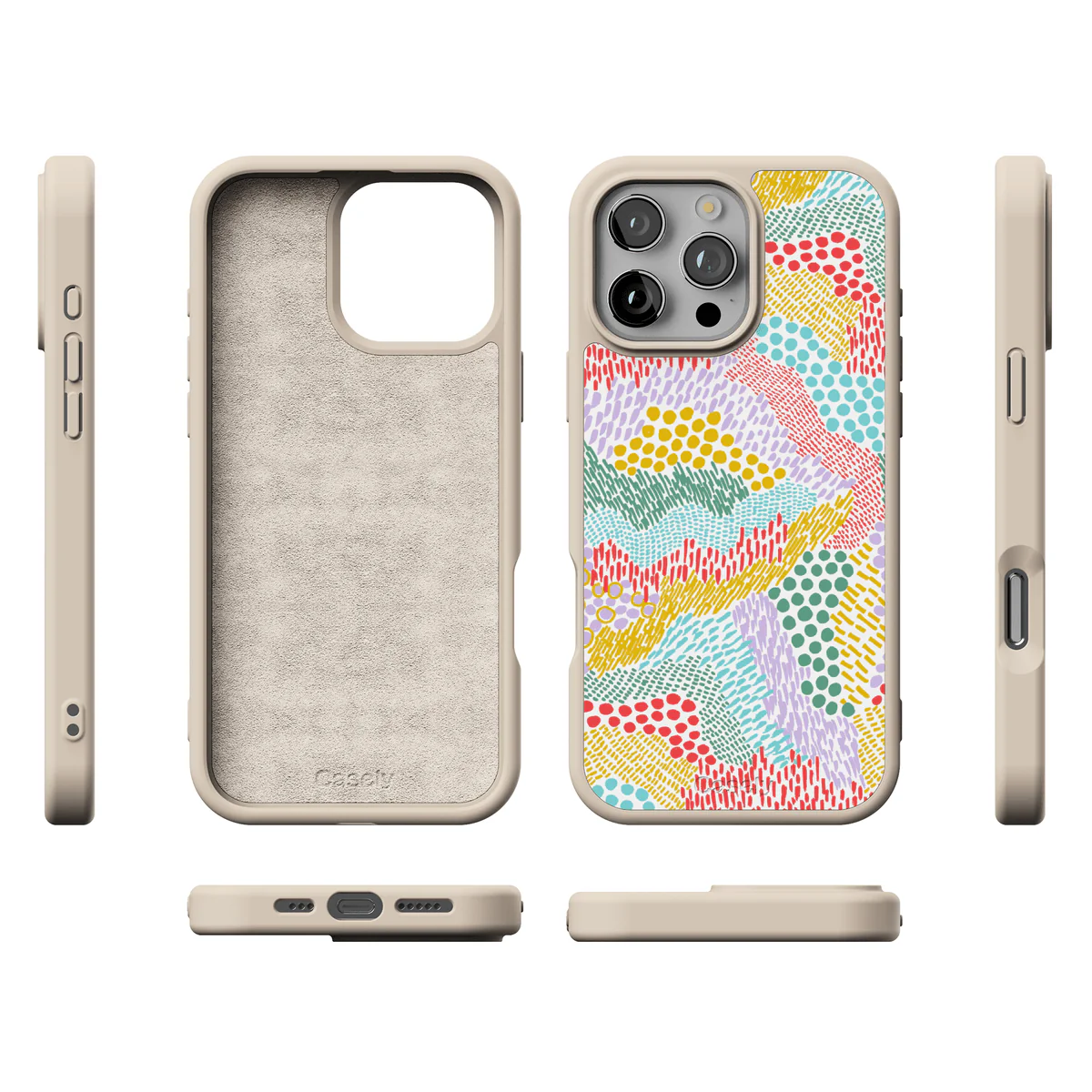 Color Me Happy | Pattern Colorblock Case - Image 188
