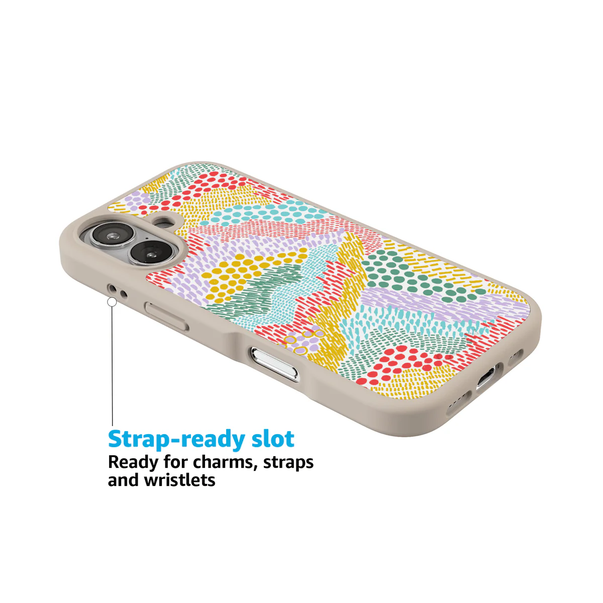 Color Me Happy | Pattern Colorblock Case - Image 190