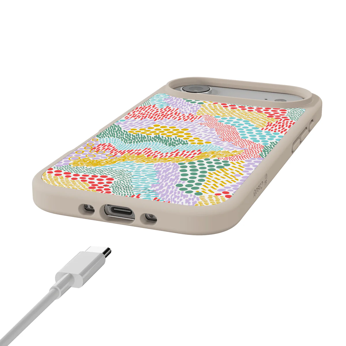 Color Me Happy | Pattern Colorblock Case - Image 195