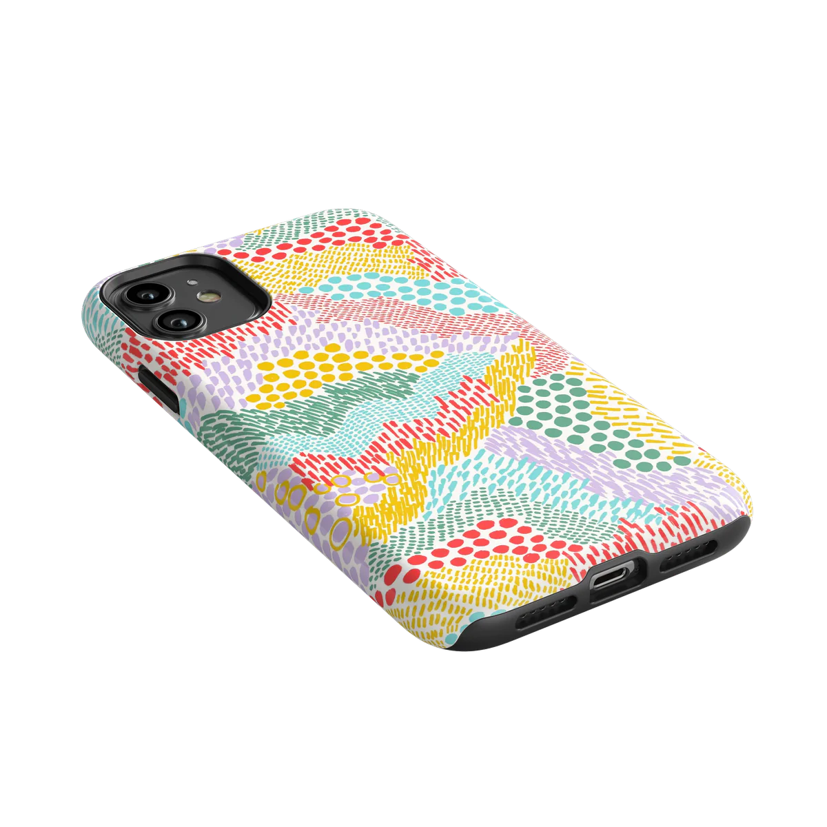Color Me Happy | Pattern Colorblock Case - Image 210