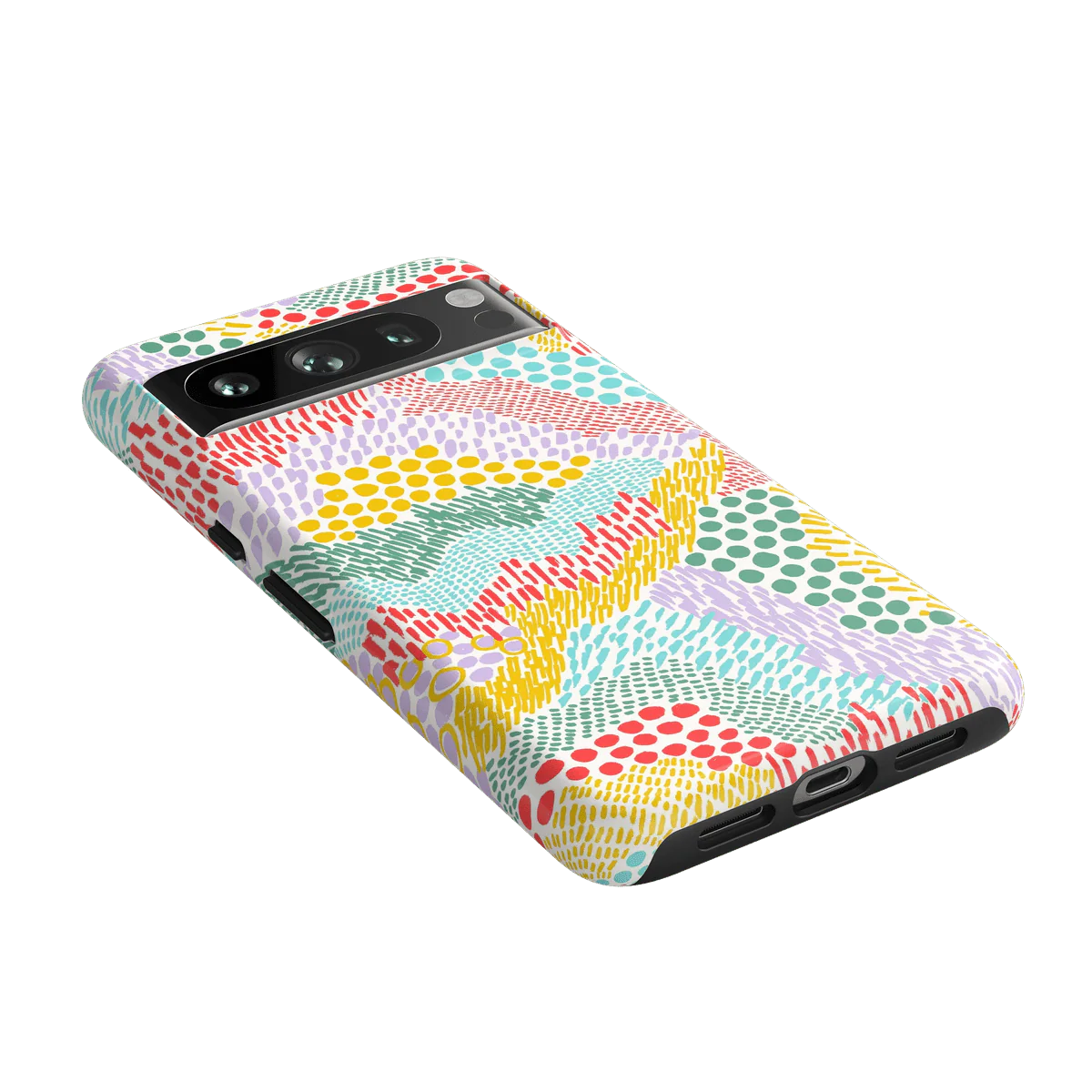 Color Me Happy | Pattern Colorblock Case - Image 222