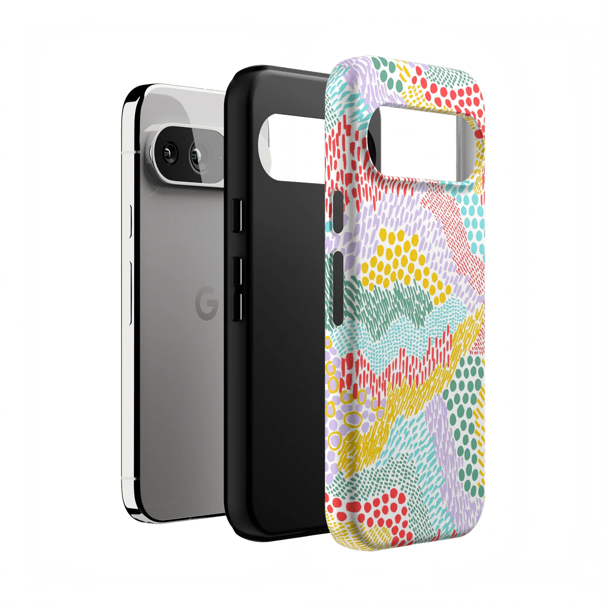 Color Me Happy | Pattern Colorblock Case - Image 227