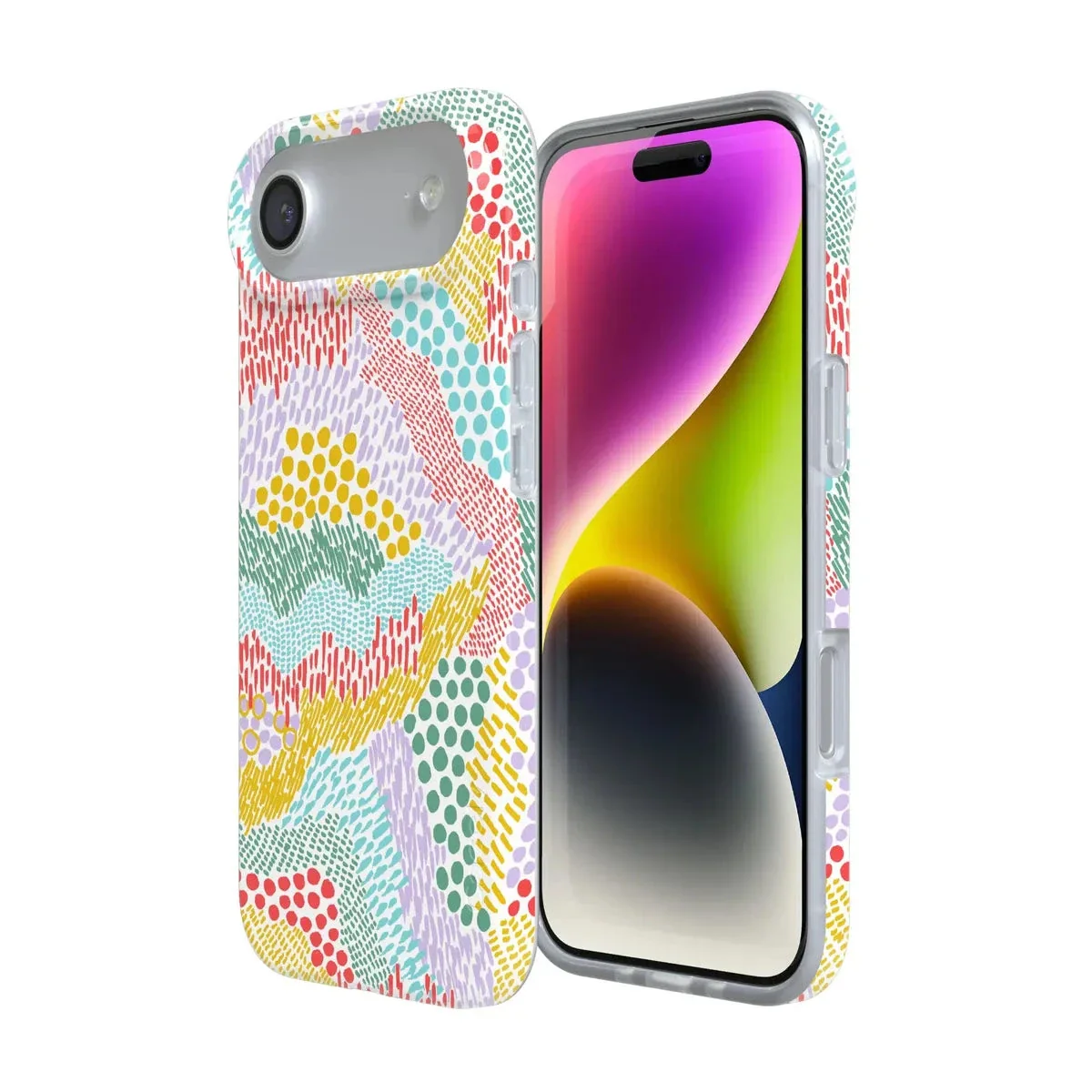 Color Me Happy | Pattern Colorblock Case - Image 249