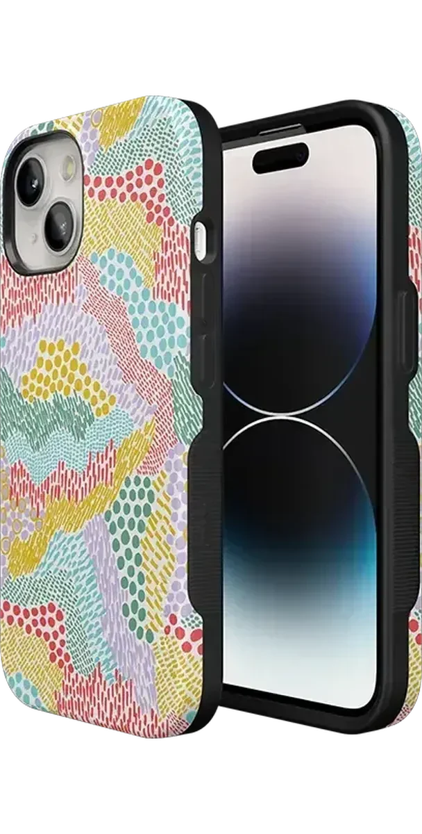 Color Me Happy | Pattern Colorblock Case - Image 55