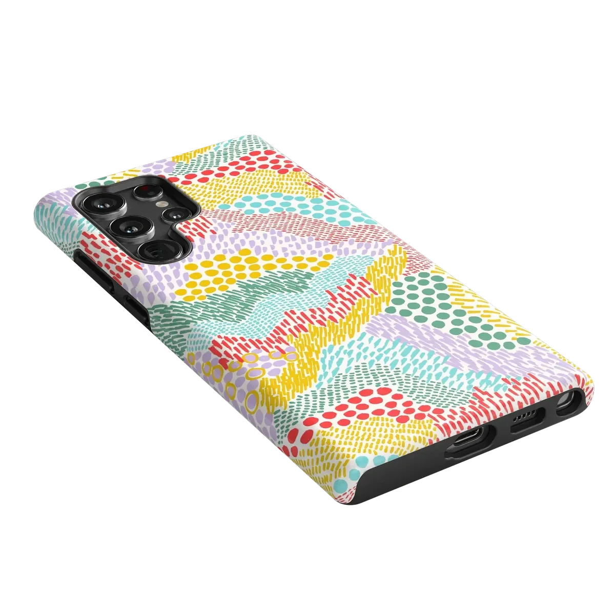 Color Me Happy | Pattern Colorblock Case - Image 92