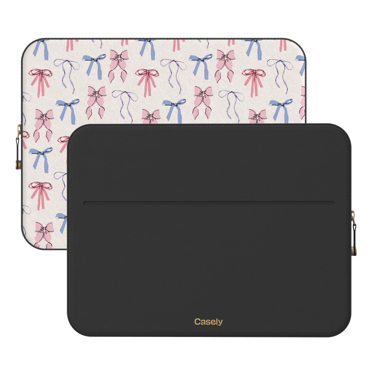 Coquette Girlie | Pastel Bows Laptop Case - Image 2