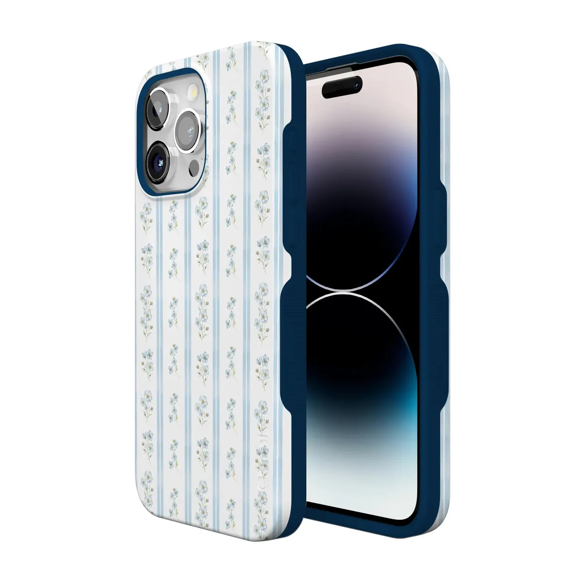 Cottage Stripe | Blue Floral Case - Image 32
