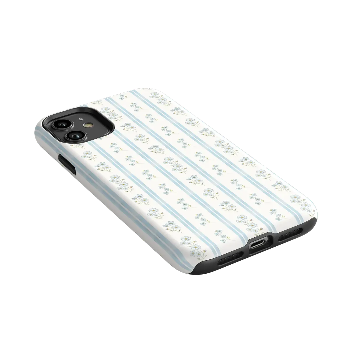 Cottage Stripe | Blue Floral Case - Image 85