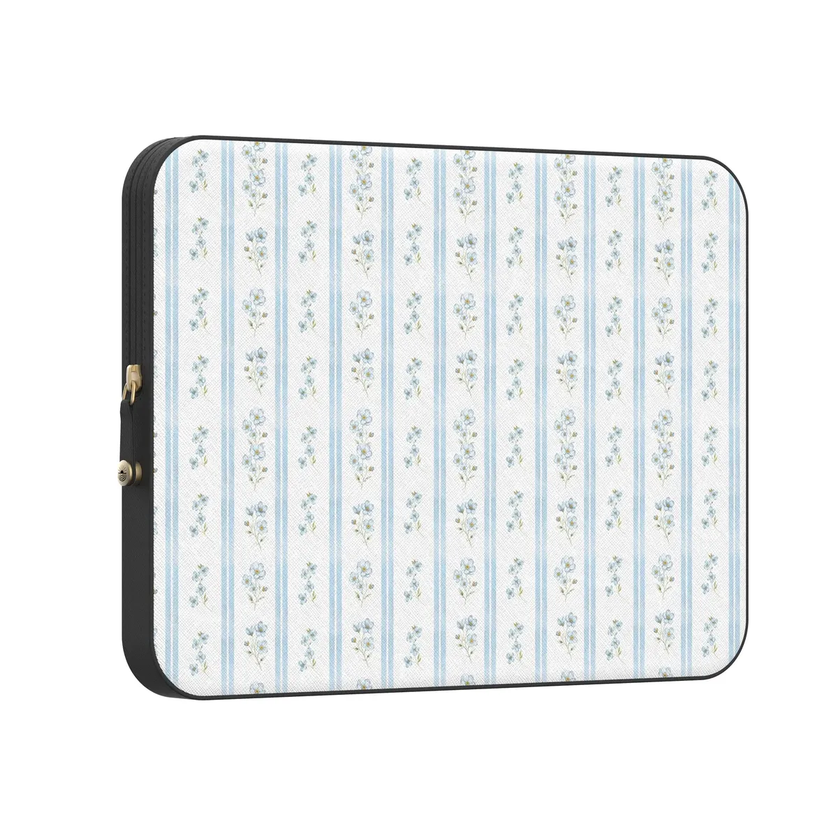 Cottage Stripe | Blue Floral Laptop Case - Image 11