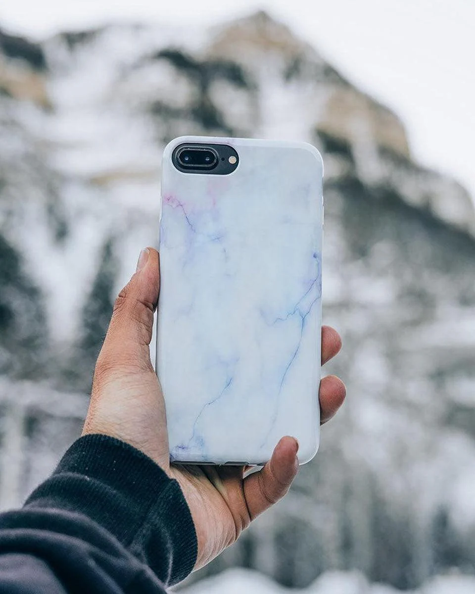 Cotton Candy | Blue & Purple Marble Case - Image 44