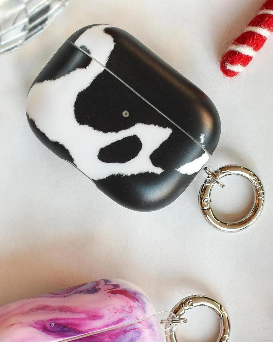 Current MOOd | Cow Print AirPods Case - Image 8