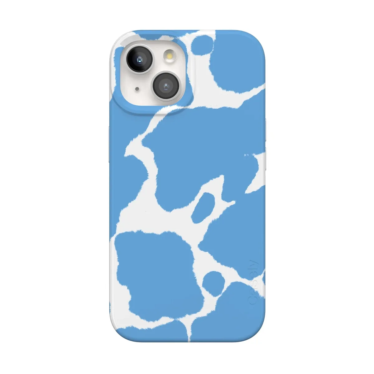 Current MOOd | Light Blue Cow Print Case - Image 104