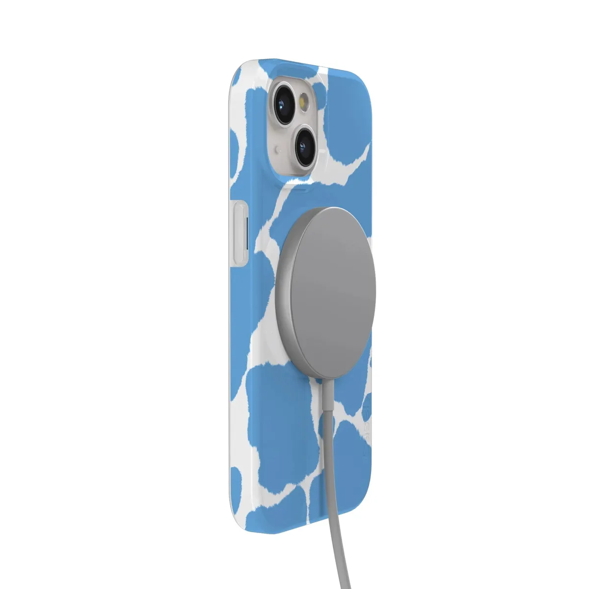 Current MOOd | Light Blue Cow Print Case - Image 106