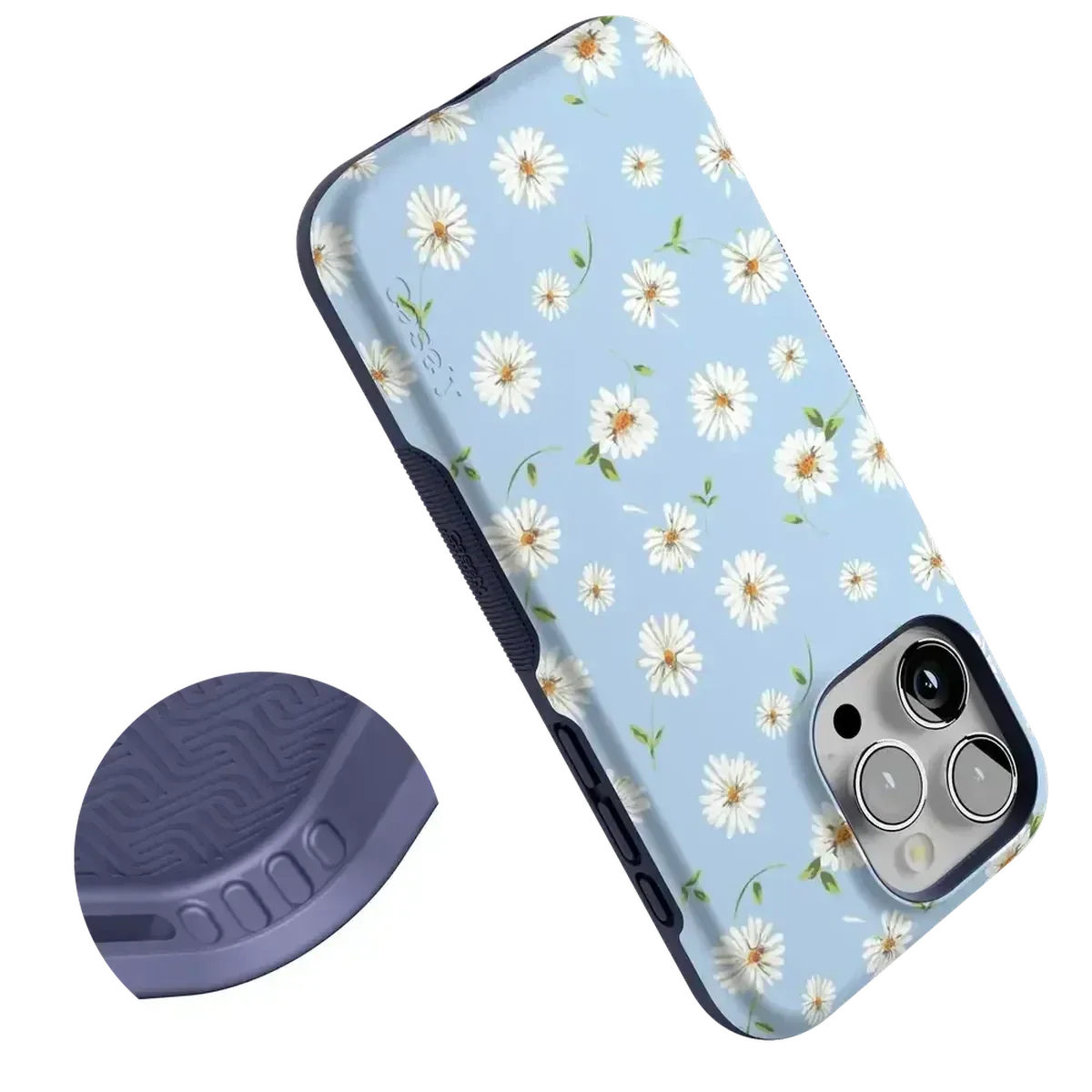 Daisy Daydream | Baby Blue Floral Case - Image 150