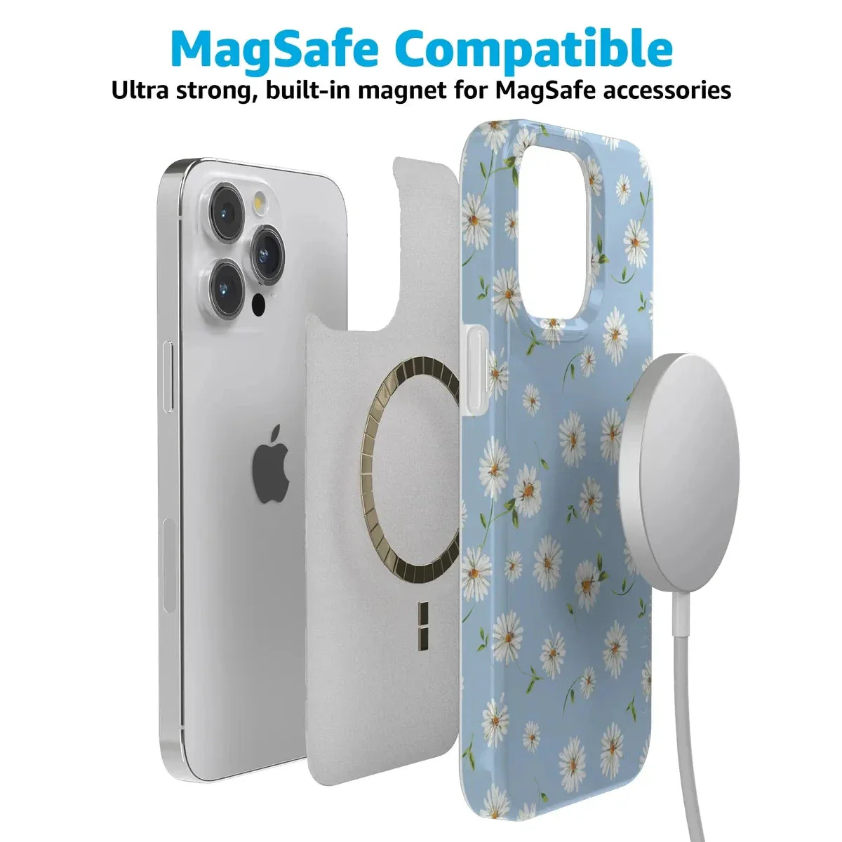 Daisy Daydream | Baby Blue Floral Case - Image 189