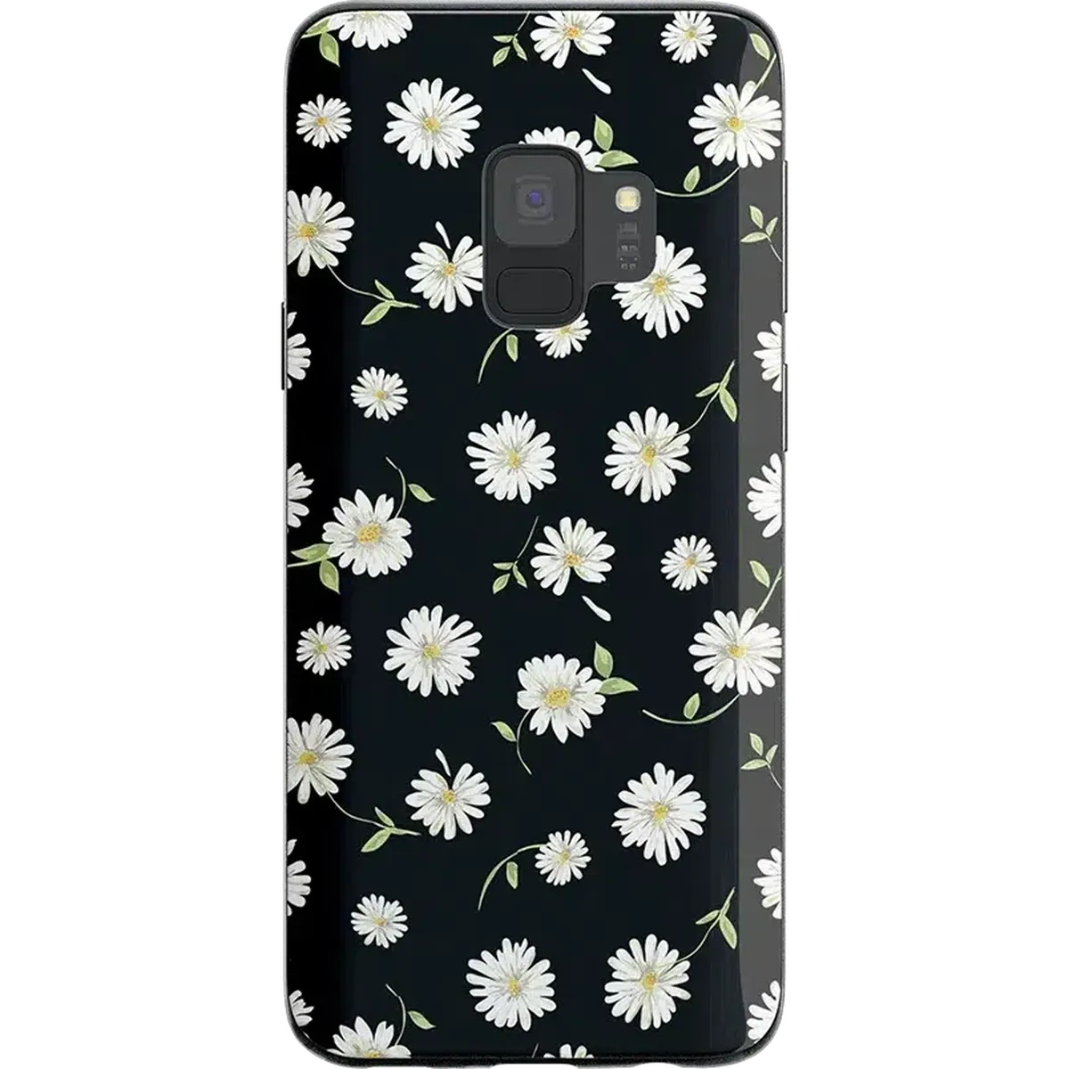 Daisy Daydream | Black Floral Samsung Case - Image 4