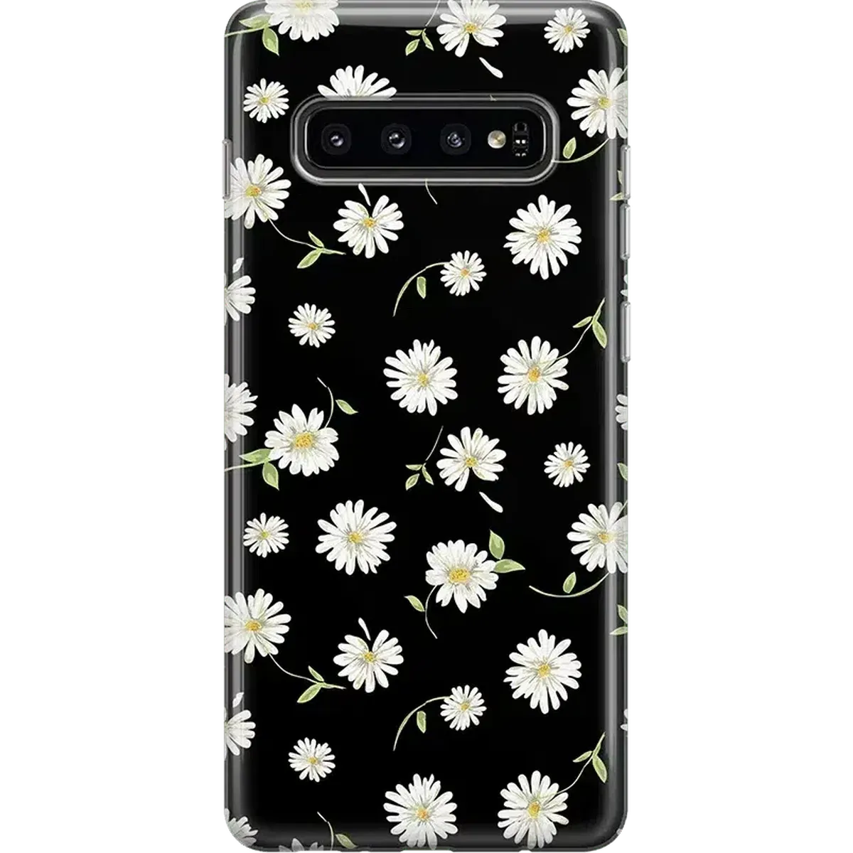 Daisy Daydream | Black Floral Samsung Case - Image 7