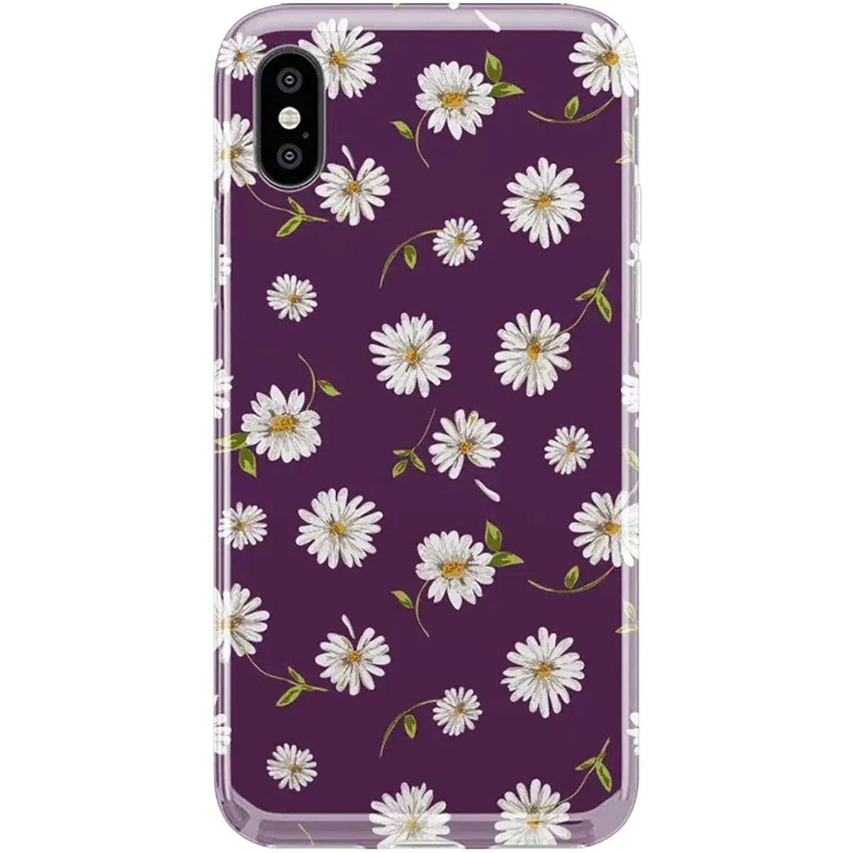 Daisy Daydream | Plum Purple Floral Case - Image 21