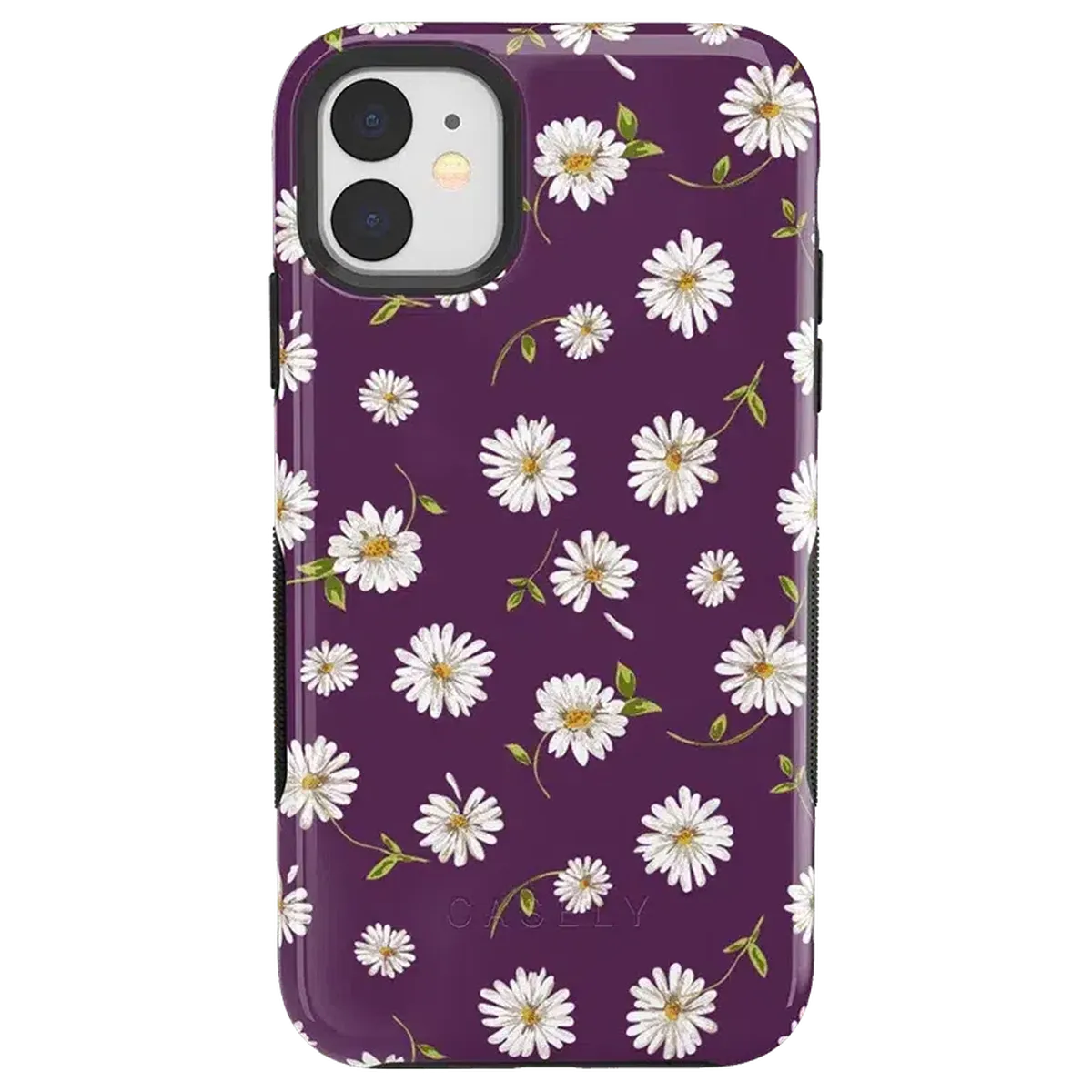 Daisy Daydream | Plum Purple Floral Case - Image 36