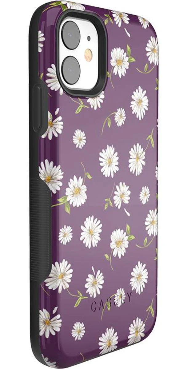 Daisy Daydream | Plum Purple Floral Case - Image 37