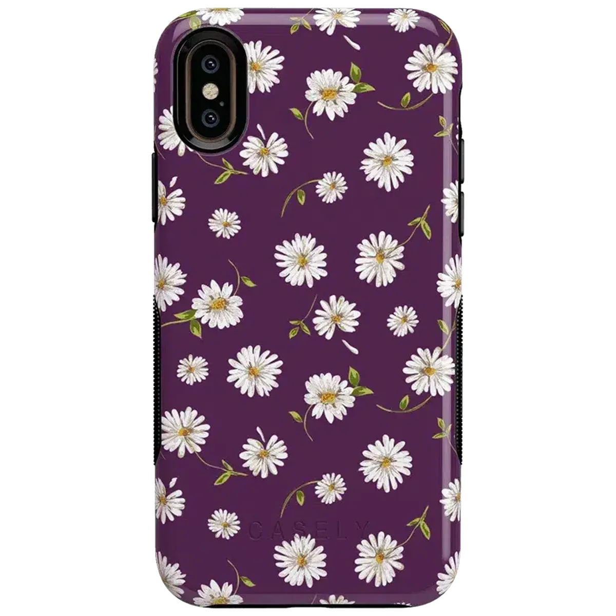 Daisy Daydream | Plum Purple Floral Case - Image 45