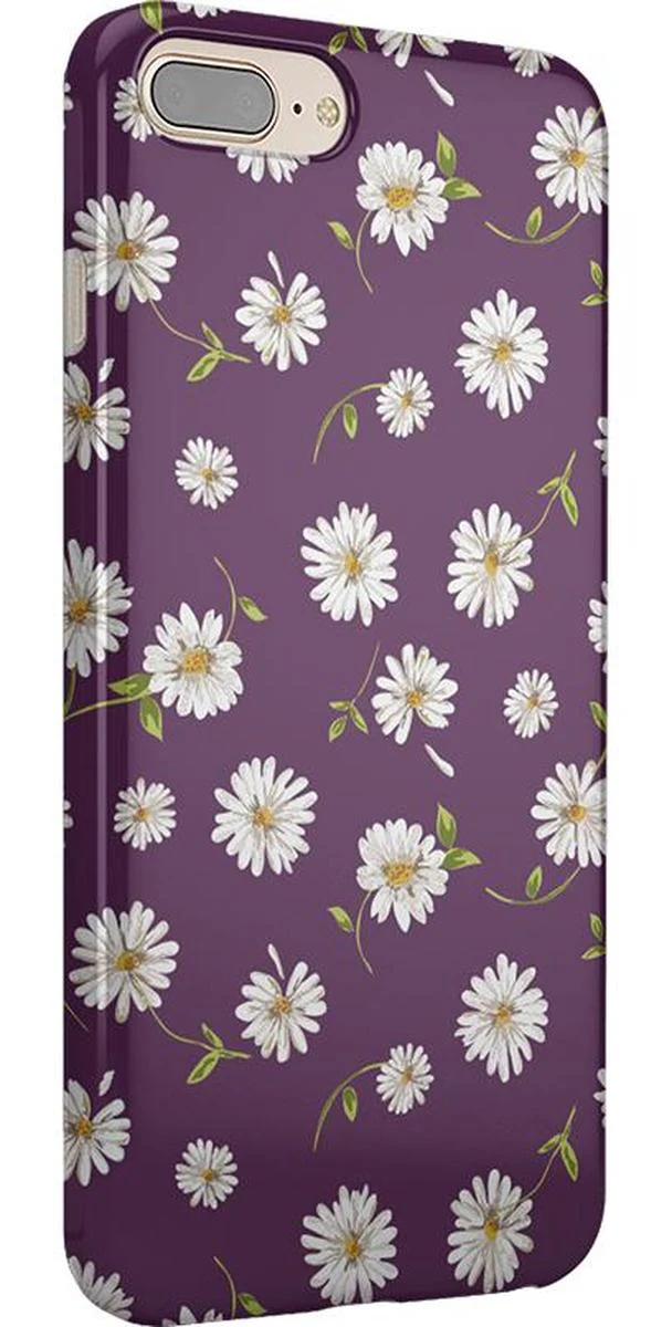 Daisy Daydream | Plum Purple Floral Case - Image 8