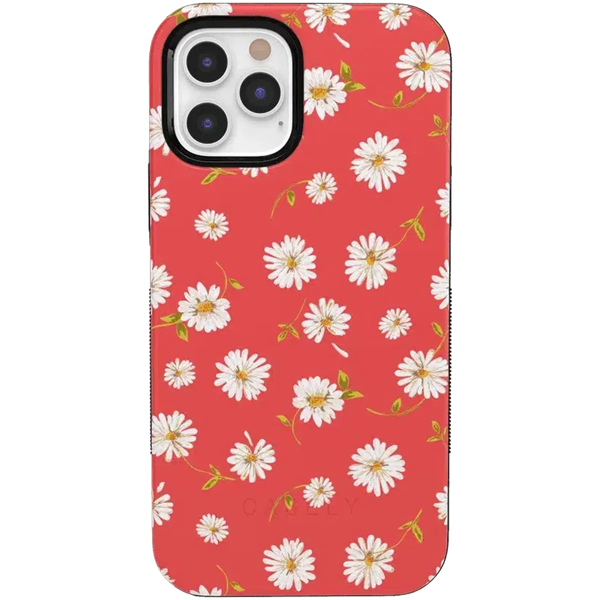 Daisy Daydream | Red Coral Floral Case - Image 42